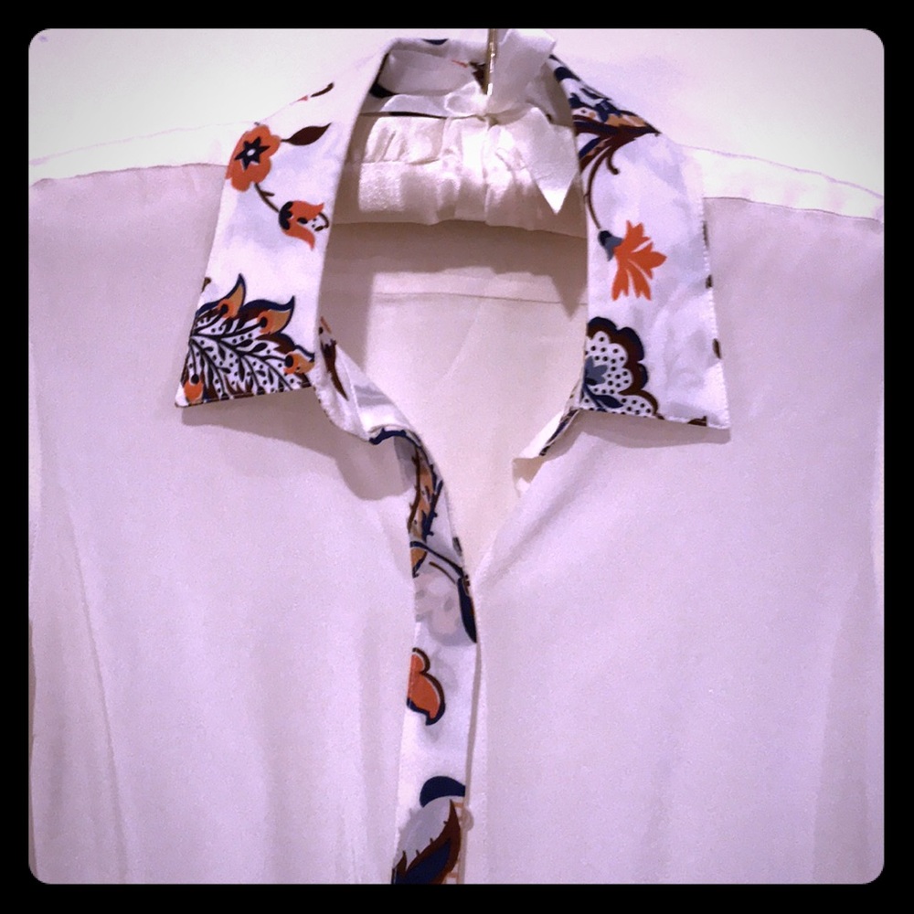 Club Monaco Silk Shirt